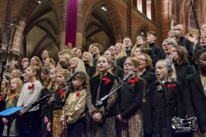 Kerstviering De Loericker Stee, Houten